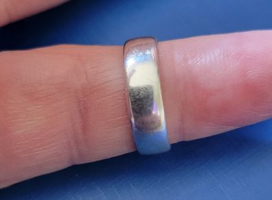 silver ring Irish made