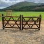 Double farm gates custom made Image 2