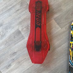 Red short skateboard