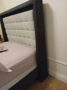 custom made double bed