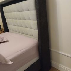 custom made double bed