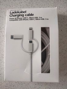 3 M Charging cable