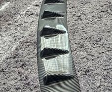 Universal car bumper diffuser