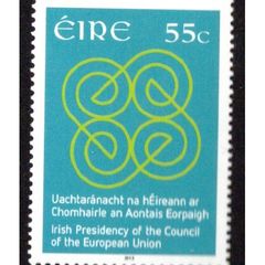 2013 Ireland Irish Presidency of the Council of the European Union Commemorative Stamp Mint Never Hinged (MNH)