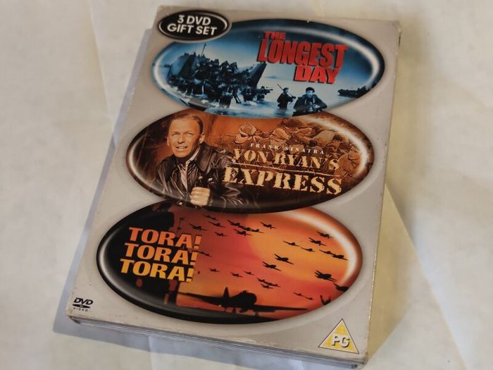Von Ryan's Express, The Longest Day & Tora Tora Tora Dvd Boxset