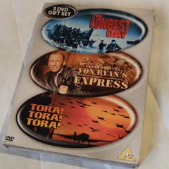 Von Ryan's Express, The Longest Day & Tora Tora Tora Dvd Boxset