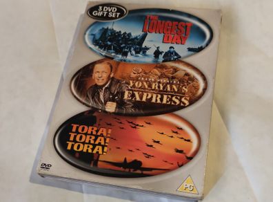 Von Ryan's Express, The Longest Day & Tora Tora Tora Dvd Boxset