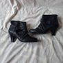 Faith sirrien black leather boots Size 6 eu 39 in like new condition Image 2