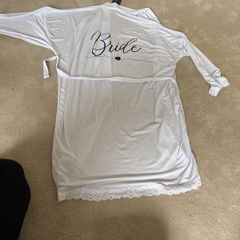 White Bridal dressing gown - tag still on