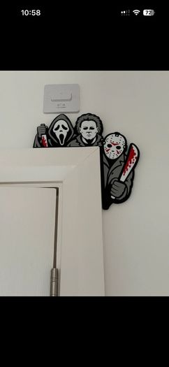 3D Halloween Door Frame Decoration