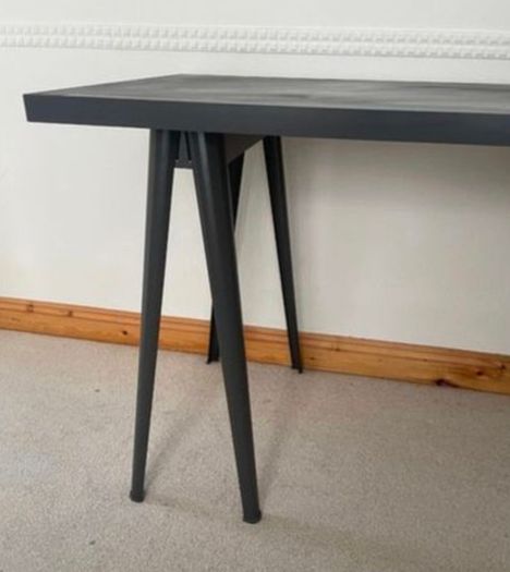 Grey Ikea Desk