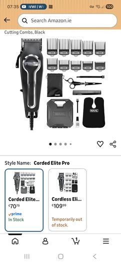 Wahl Elite Pro Hair Clipper