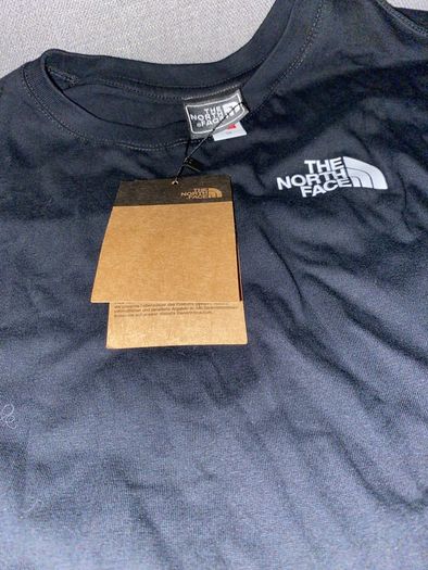 Black north face t shirt