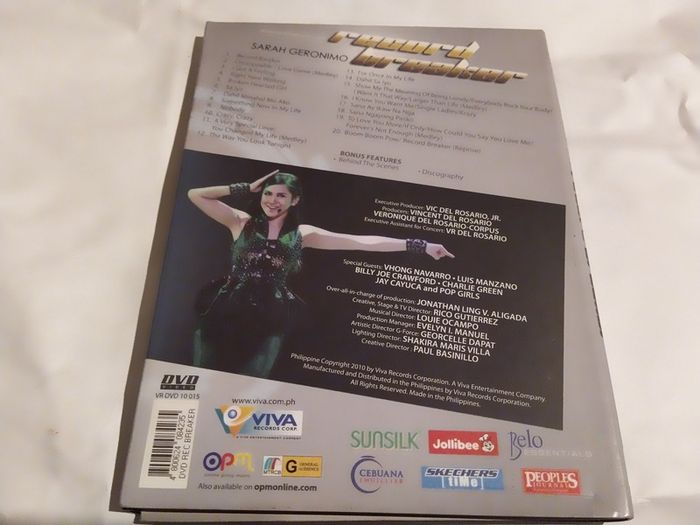 Sarah Geronimo Record Breaker Music Dvd