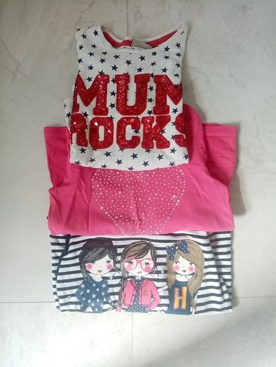 Girls long sleeved tops x 3