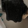 vintage sequin structured top Image 6