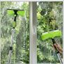 3M Window Cleaning Equipment with 400ML Window Cleaner, 2 in 1 Window Cleaning Kit with Window Squeegee and Microfiber Cloth for Indoor/Outdoor High Window Image 4