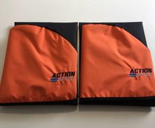 Action Sport Waterproof Seat Covers Orange/Black