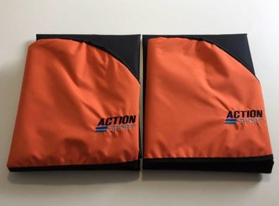 Action Sport Waterproof Seat Covers Orange/Black