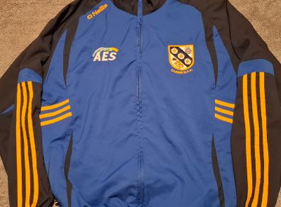 Carbury GAA O'Neills Gaelic Football Jacket Jersey (Adult Medium) FREE POST
