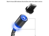 main image for ad Magnetic Charger Lightning USB Cable for iPhone 7 6S 6 8 Plus X SE 5C 5S iPad / Type C