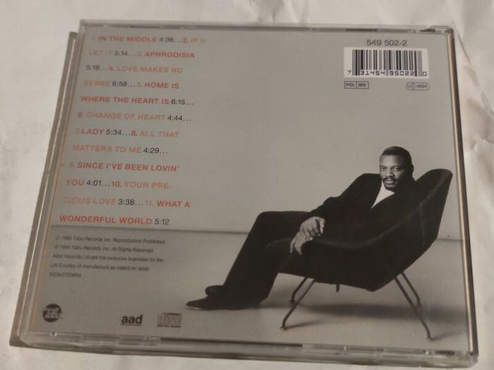 Alexander O'Neal - Love Makes No Sense Cd