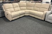 New Paris Fabric Recliner Corner Sofa