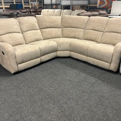 New Paris Fabric Recliner Corner Sofa