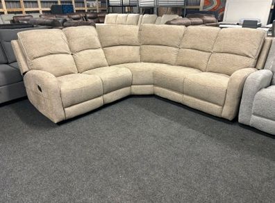 New Paris Fabric Recliner Corner Sofa