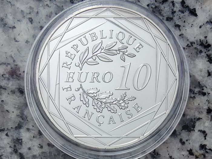 France 10 Euro Silver (.333) Uncirculated Coin 2026 - Catherine Meurisse