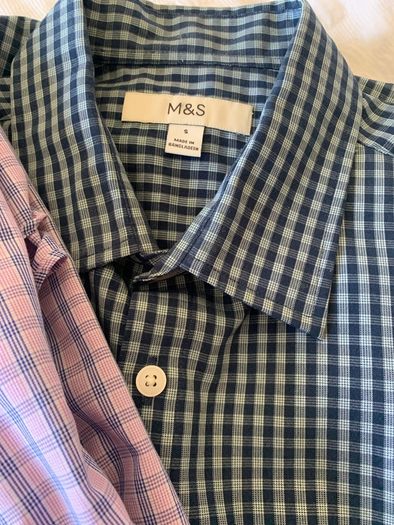 3 Marks and Spencer shirts (S) Short sleeved