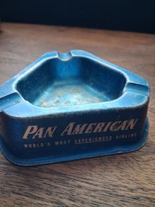 Vintage Pan Am ashtray