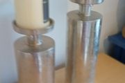 Meadows and byrnes candle holders x2