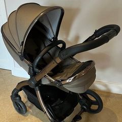 Egg3 bundle stroller & bassinet - Mink