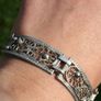 Vintage Delicate, Beautiful Bracelet, Delicate, 8,2" Image 5
