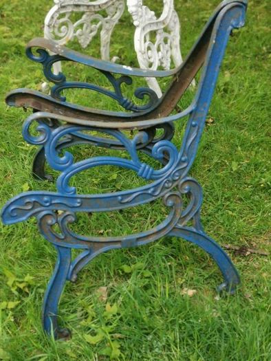 Heavy Cast Iron Garden Bench Ends