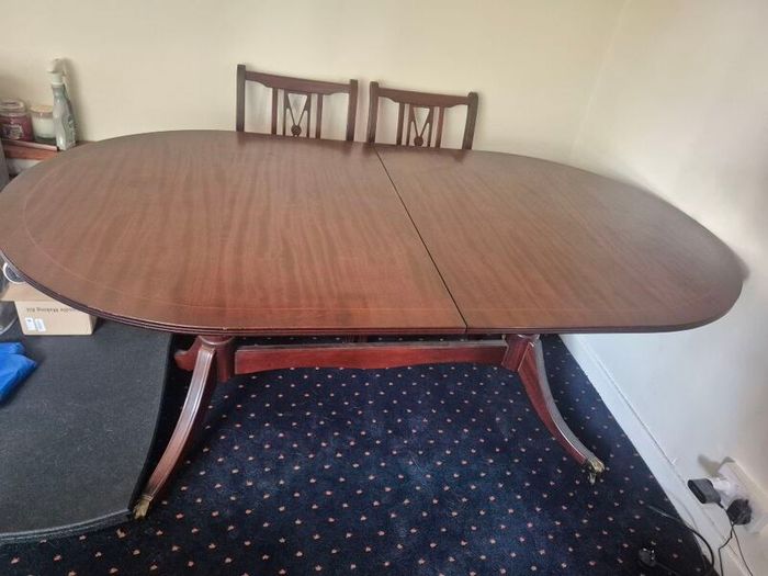 formal dining/living room table