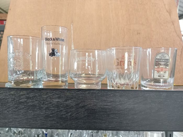 antiques whiskey glasses