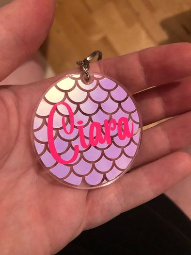 Personalised keychains