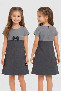 girl's graphite gray dress