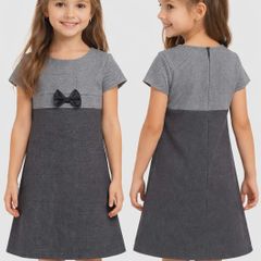 girl's graphite gray dress