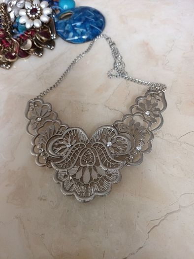 Costume  Necklace  x 5. Different  Colours  And  Styles.