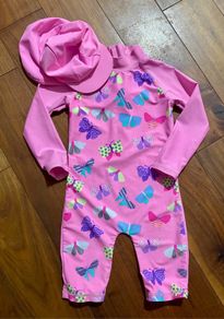 Girl swimsuit with sunhat (2-3Y)