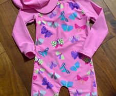 Girl swimsuit with sunhat (2-3Y)