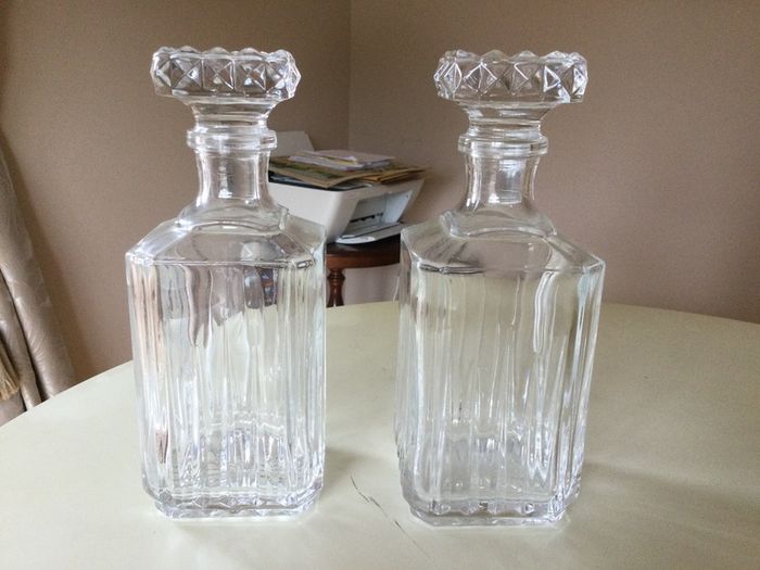 Chrystal - Vintage Decanters X 2