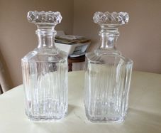 Chrystal - Vintage Decanters X 2
