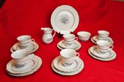 Thun Czechoslovakia Porcelain- Complete 21-Piece Coffee/Tea Set