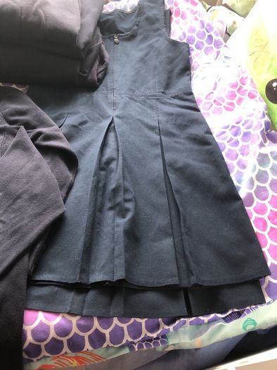 Girls navy uniform
