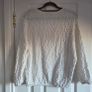 White blouse, size 8 Image 5