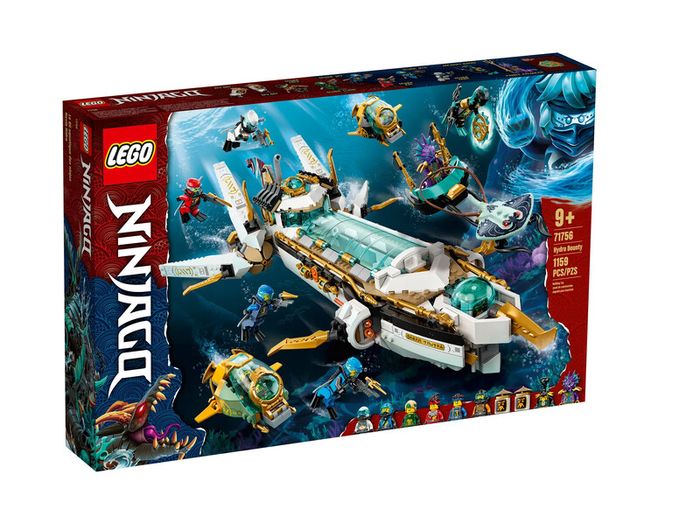Lego Ninjago 71756 Hydro Bounty + Free Colouring Sheets